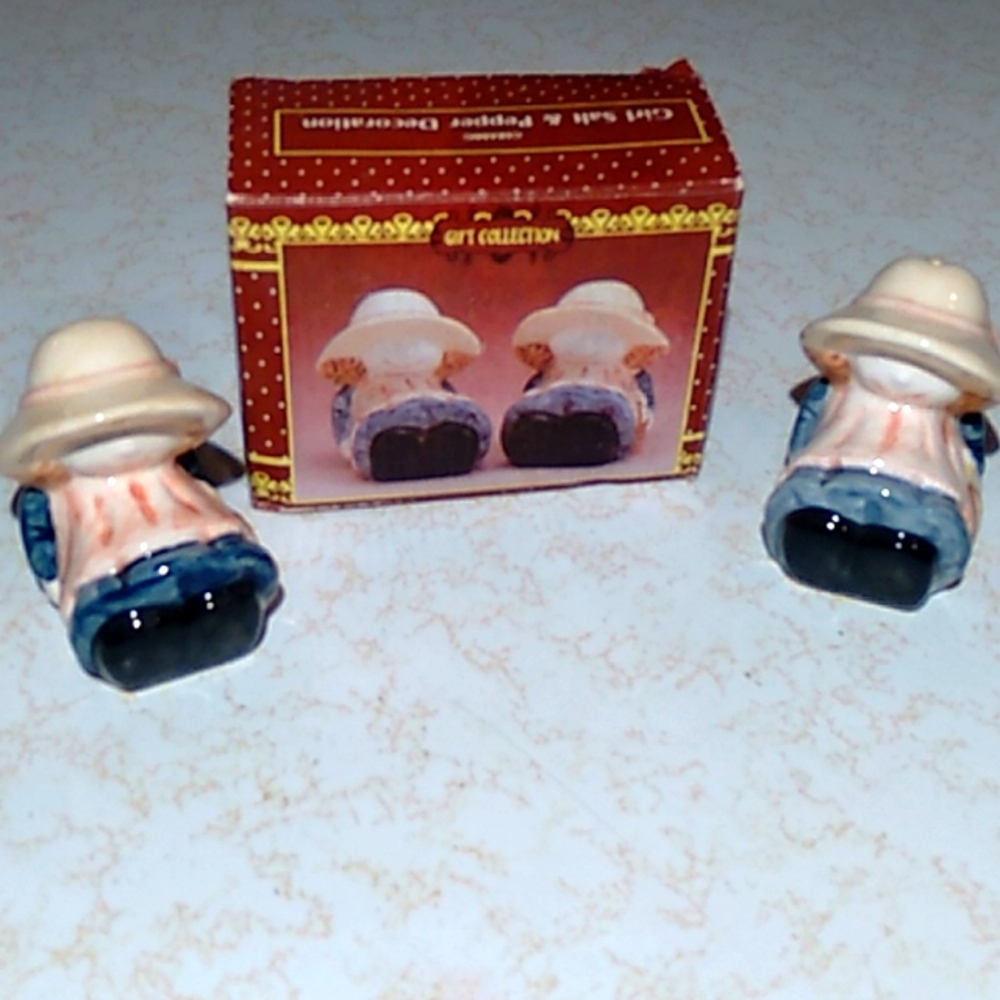Girl Salt & Pepper Shakers